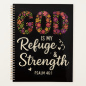 GOD IS MIJN TOEVLUCHTSOORD PLANNER (Voorkant)