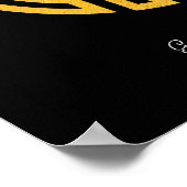 God is mooi | Arabische woorden #7 Poster (Hoek)