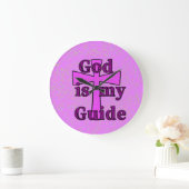 God Is My Guide Wandklok (Huis)