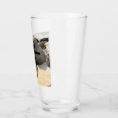 God is My Rock Bible Verse Black Cross Christian Glas (Links)