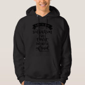 God Is My Salvation Religious Belief Conviction Fa Hoodie (Voorkant)