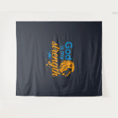 God is my strength  wandkleed (Voorkant (horizontaal))