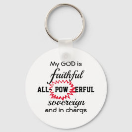 GOD IS NIET CHRISTELIJK SLEUTELHANGER