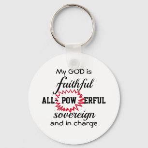 GOD IS NIET CHRISTELIJK SLEUTELHANGER