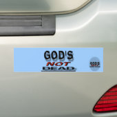 "God is niet dood" Bumpersticker (Op auto)