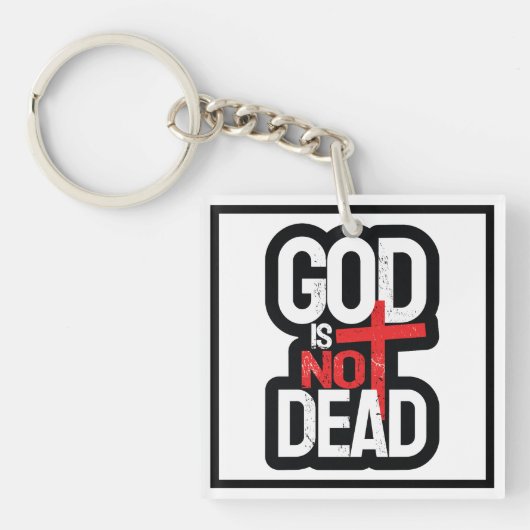 God is niet dood sleutelhanger (Voorkant)