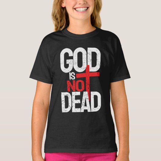 God is niet dood t-shirt (Voorkant)