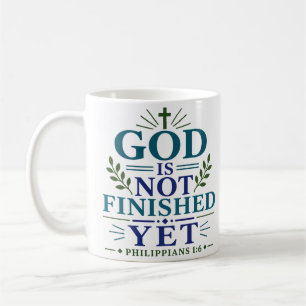 God Is Nog Niet Klaar Inspirerende Schrift Koffiemok