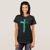 God is nog steeds in controle 6 t-shirt (Voorkant volledig)