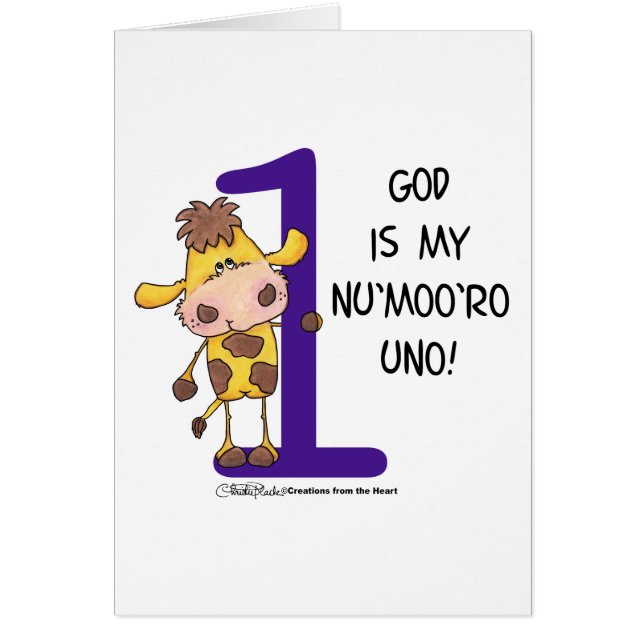 God is Nu'moo'ro Uno! (Voorkant)