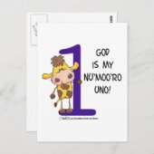 God is Nu'moo'ro Uno! Briefkaart (Voorkant / Achterkant)