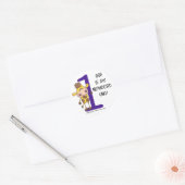 God is Nu'moo'ro Uno! Ronde Sticker (Envelop)