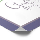 God is ons Vluchtel en onze kracht Poster (Hoek)