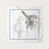 God is ons Vluchtel en onze kracht Wandkleed (Voorkant (horizontaal))