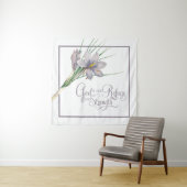 God is ons Vluchtel en onze kracht Wandkleed (In situ)