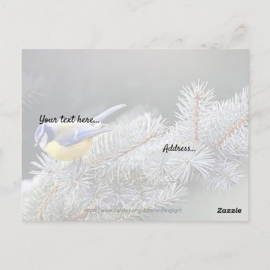 God is ons Vluchtel en Sterke Briefkaart (Achterkant)