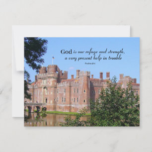 God is ons Vluchtel en Sterkte Kaart