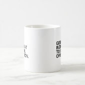 GOD IS ONVERSCHILLIG KOFFIEMOK (Center)