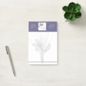 God is onze Toevlucht en kracht monogram Post-it® Notes (Kantoor)