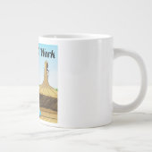 God is op het werk Mok (Rechts)