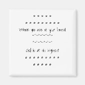 God is op z'n hoogste magneet (Voorkant)