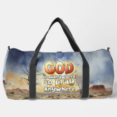 God is overal, dus bid overal plunjezak (Voorkant)