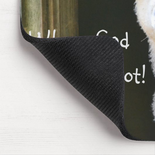 God is overal schaap muismat (Hoek)