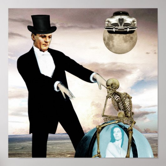 God is playing 1 poster (Voorkant)