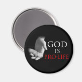 God is pro-leven magneet (Voorkant / Achterkant)