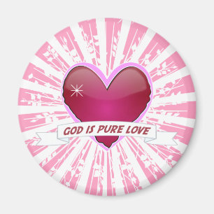 God is pure liefde magneet