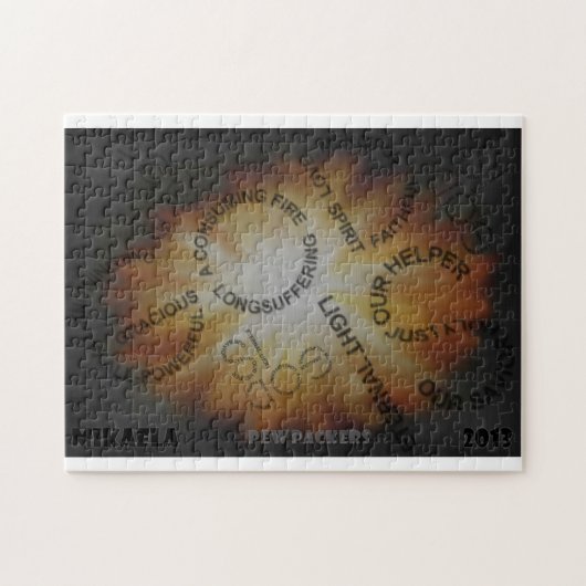 God is...puzzel legpuzzel (Horizontaal)