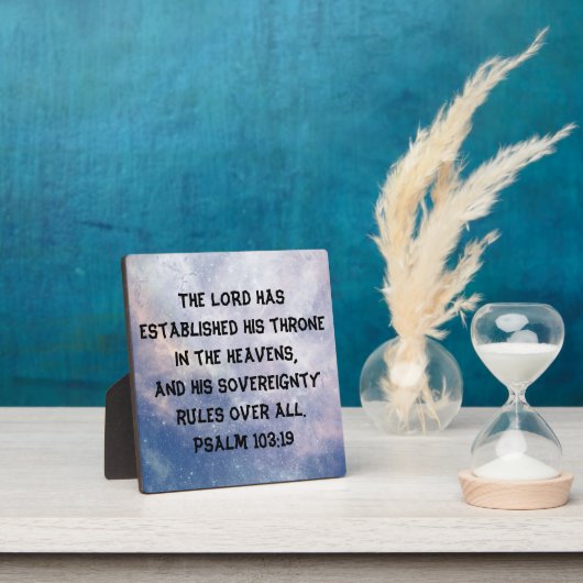 God is soeverein fotoplaat (Insitu)