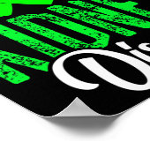 God is sterker dan nierziekte voor een dialyse poster (Hoek)