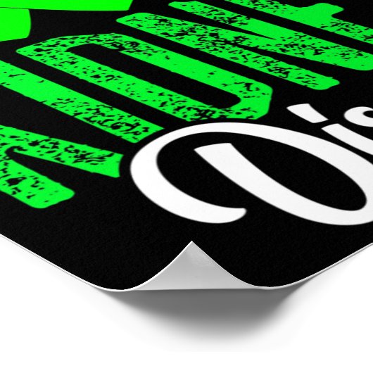 God is sterker dan nierziekte voor een dialyse poster (Hoek)