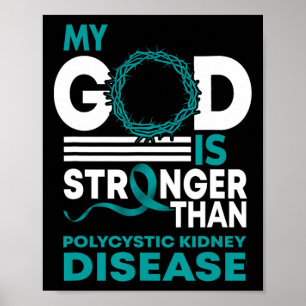 God is sterker dan polycysteuze nierziekte weg poster