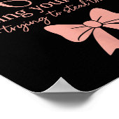 God Is Still Writing Your Story Stop Trying To Ste Poster (Hoek)