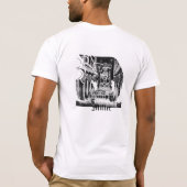 God is Team Miller, Drie Ronde Kings T-shirt (Achterkant)