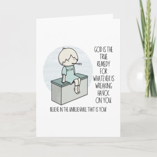 God is the Remedy Kaart (Voorkant)