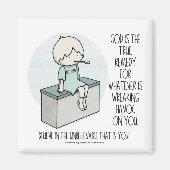 God is the Remedy Magneet (Voorkant)