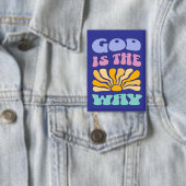 God is the Way Button (Insitu)