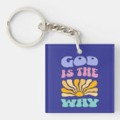 God is the Way Sleutelhanger (voorkant)