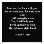 God is trouw foto afdruk (Voorkant)