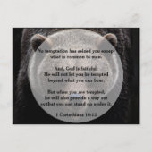 God is Trouw over Verleiding Briefkaart (Voorkant)