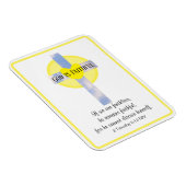 God is trouwe Inspirerend Bijbelse Verse Magneet (Rechterzijde)