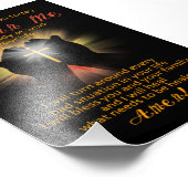 God is vandaag Gezegde voor u Foto Afdruk (Hoek)