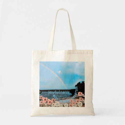 " God is Very Creative " Tote Bag (Voorkant)