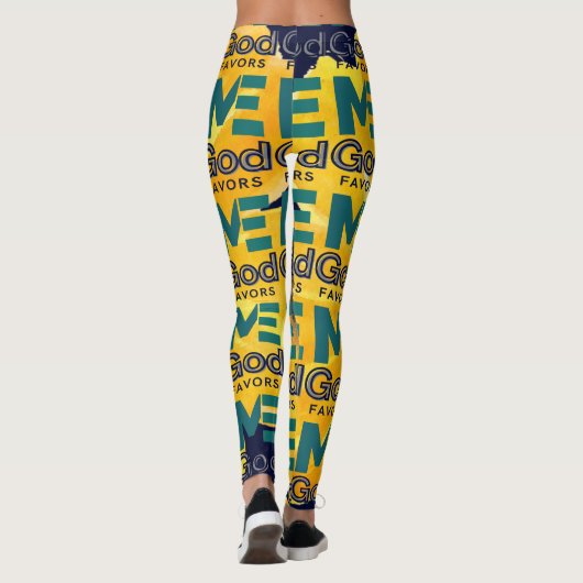God is voor mij leggings (Achterkant)