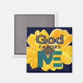 God is voor mij magneet (Voorkant / Achterkant)