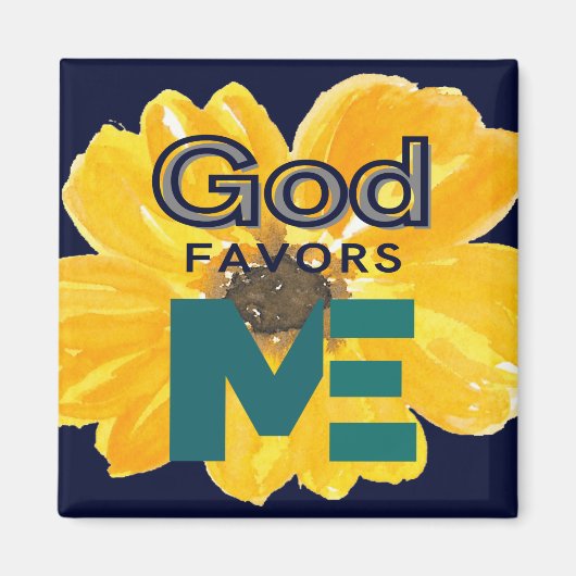 God is voor mij magneet (Voorkant)