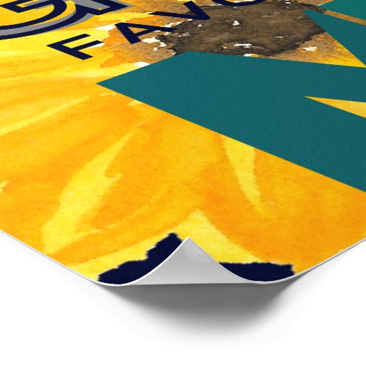 God is voor mij poster (Hoek)